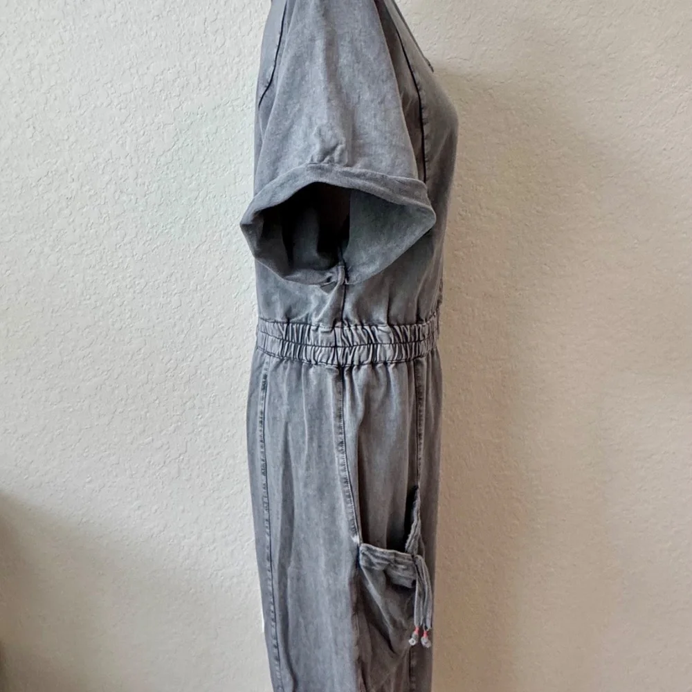 Saturday Sunday Anthropologie Estela Ultra Soft Cinch Waist Jumpsuit Size L‎ K